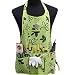 Oxford Cloth Work Apron Garden Apron for Home Garden Waterproof,Heavy Duty Work Apron with Tool Pockets Adjustable up to XXL for Men & Women