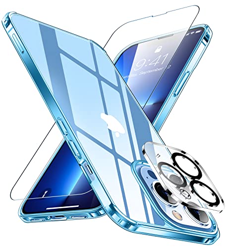SPIDERCASE for iPhone 13 Pro Max Case, [Crystal