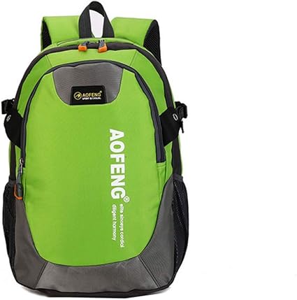 Amazon Co Jp 男性用バックパック 屋外スポーツ防水盗難防止登山バッグ学生ソフト快適なポータブル迷彩畑トレーニング 色 オレンジ ホーム キッチン
