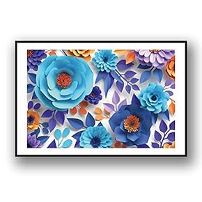 Framed Canvas Wall Art for Living Room, Bedroom Rose Flowers Canvas Prints for Modern Home Decoration Ready to Hang - 16"x24" inches