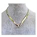 New Shiny Gold Tone 6mm Wide V Shaped Choker Collar Necklace Wire (CV4)