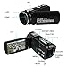 Camcorder Video Camera SEREE Full HD 1080P 24.0 MP Digital Camera 18× Digital Zoom Portable Video Recording