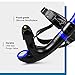 ZIONOR T1 Snorkel Lap Swimming Swimmer Training Diving Snorkeling Comfortable Mouthpiece One-Way Purge Valve for Pool Open Water - Blue
