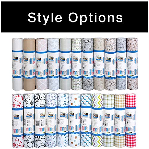 Smart Design Bonded Grip Shelf Liner 18 Inch x 5 Feet Non Adhesive