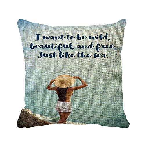 Automaket Loon Family in The Reeds 2 Throw Pillow Covers Linen Burlap Decorative Pillowcase 18 X 18