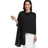 olyrjie Chiffon Shawl and Wraps for Women Warm Scarves Wedding Evening Bridal Scarfs Pashmina Shawls