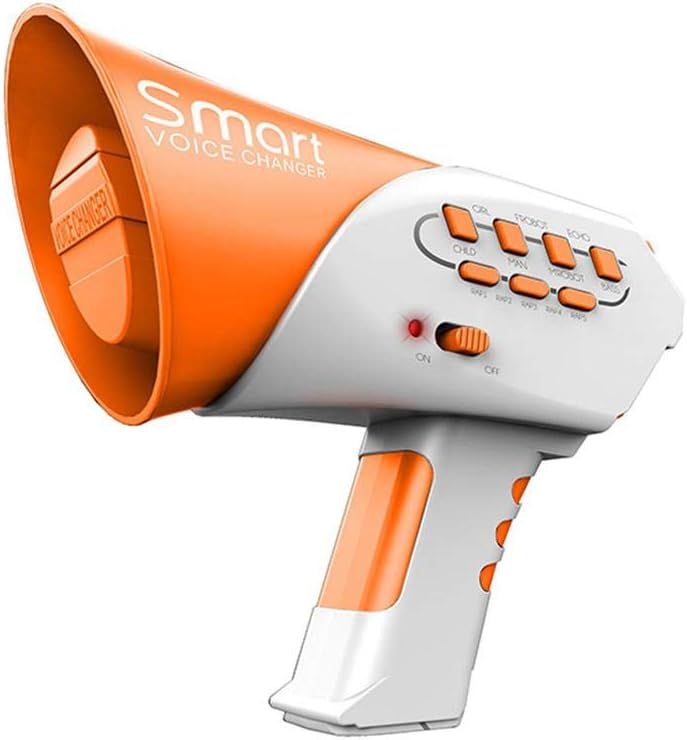 Voice Changer for Kids with Megaphone Function Multi Voice Changer with 7 Different Voice Modifiers for Boys and Girls Parties Funny toy