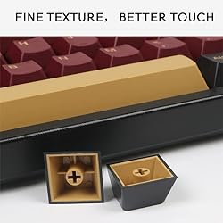 Gliging PBT Keycaps 168 Keys Cherry Profile Thick