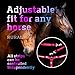 Rural365 Reflective Horse Tack LED Horse Breastplate Collar in Pink – LED Horse Tack Breast Collar for Horsesthumb 2