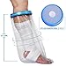 Waterproof Cast Cover For Shower & Bath - Kids Legs. Reusable, 100% Sealed Water Protector Keeps Casts & Bandages Dry. Covers Broken Leg, Foot, Ankle, Wounds, Burns. Full Watertight Protection.