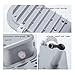 TIN Sum LED Solar Street Light,6000LM 6500K Solar Powered Pole Light, IP65 Waterproof Security Area Night Lighting for Street Gutter Patio Garden Path