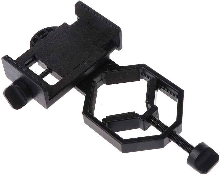 HUIJUAN Universal Cell Phone Adapter Mount Monocular Microscope Accessories Adapt Telescope Mobile Phone Clip Accessory Bracket
