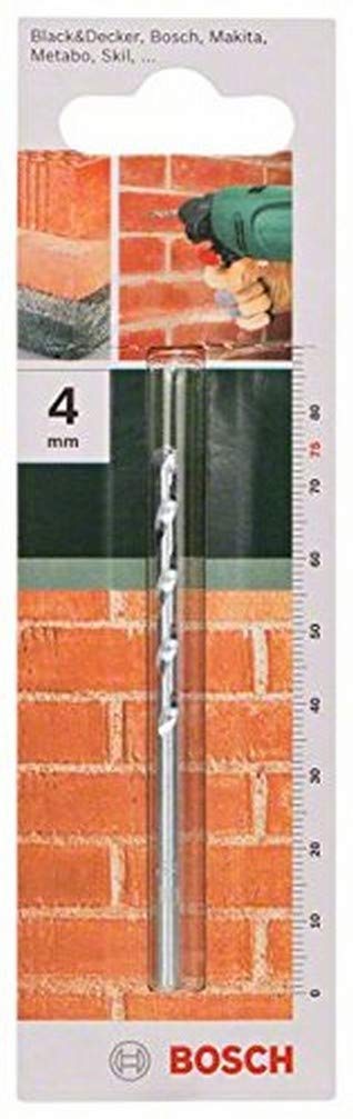 Bosch 2609255420 75mm Masonry Drill Bit with Diameter 4mm