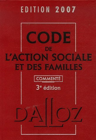 Code de l'action sociale et des familles