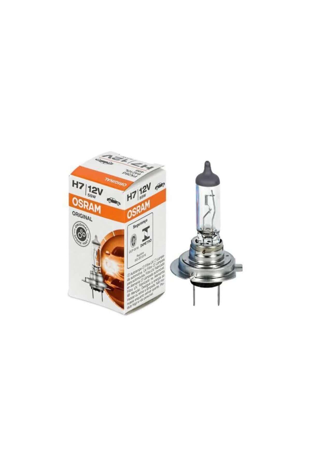 10 Osram bulbs H7 64210CLC 12V 55W Halogen bulb headlamp bulbs car bulbs headlightkit motorcycle bulb fit all H7 base