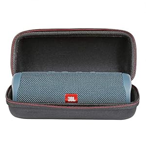 LuckyNV Travel beschermhoes voor JBL Flip 5 Wireless Bluetooth Speaker (Zwart)