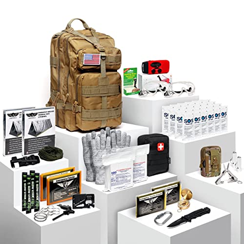 EVERLIT 72 Hours 3 Day Earthquake Emergency Kit Bugout Go Bag Emergency