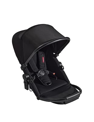 Momcozy ChangeGo Baby Stroller Second Seat Only | Extra Seat Attachment for ChangeGo Stroller | Adjustable Reclining Seat, Extendable UPF50+ Canopy, Leather Bumper Bar, 5-Point Harness