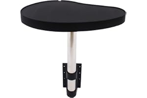 BFDIEEM Anti-Slip Spa Caddy Tray, 360° Swivel Side Table Tray for Hot Tubs & Swim Spas – Durable & Space-Saving Design, Black