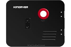 KINGRVER 15 x 18 Inches Black Door kit - This Only for KINGRVER RV Tankless Water Heaters without Door, Water Heater not Included, Galvanized Steel