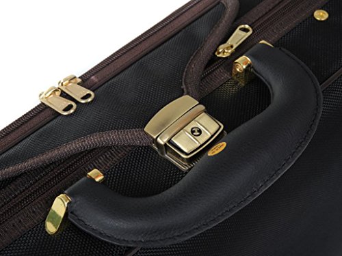 image for ADM Luxury Full Size Oblong Shape Lightwight Violin Case with Hygromet