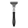 Edwin Jagger Chatsworth Compatible With Gillette Mach 3 Razor Cartridges (Imitation Ebony)
