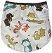 Best Bottom Cloth Diaper Shell-Hook and Loop, Fox Trot