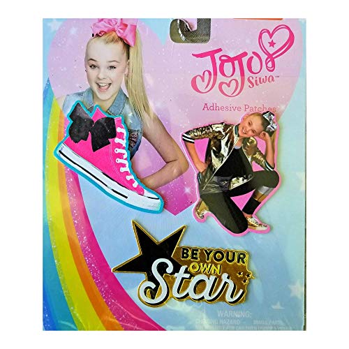 Jojo Siwa Adhesive Patches Be Your Own Star Tennis Shoe