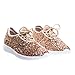 Link Lace up Rock Glitter Fashion Sneaker For Children/Girl/Kids