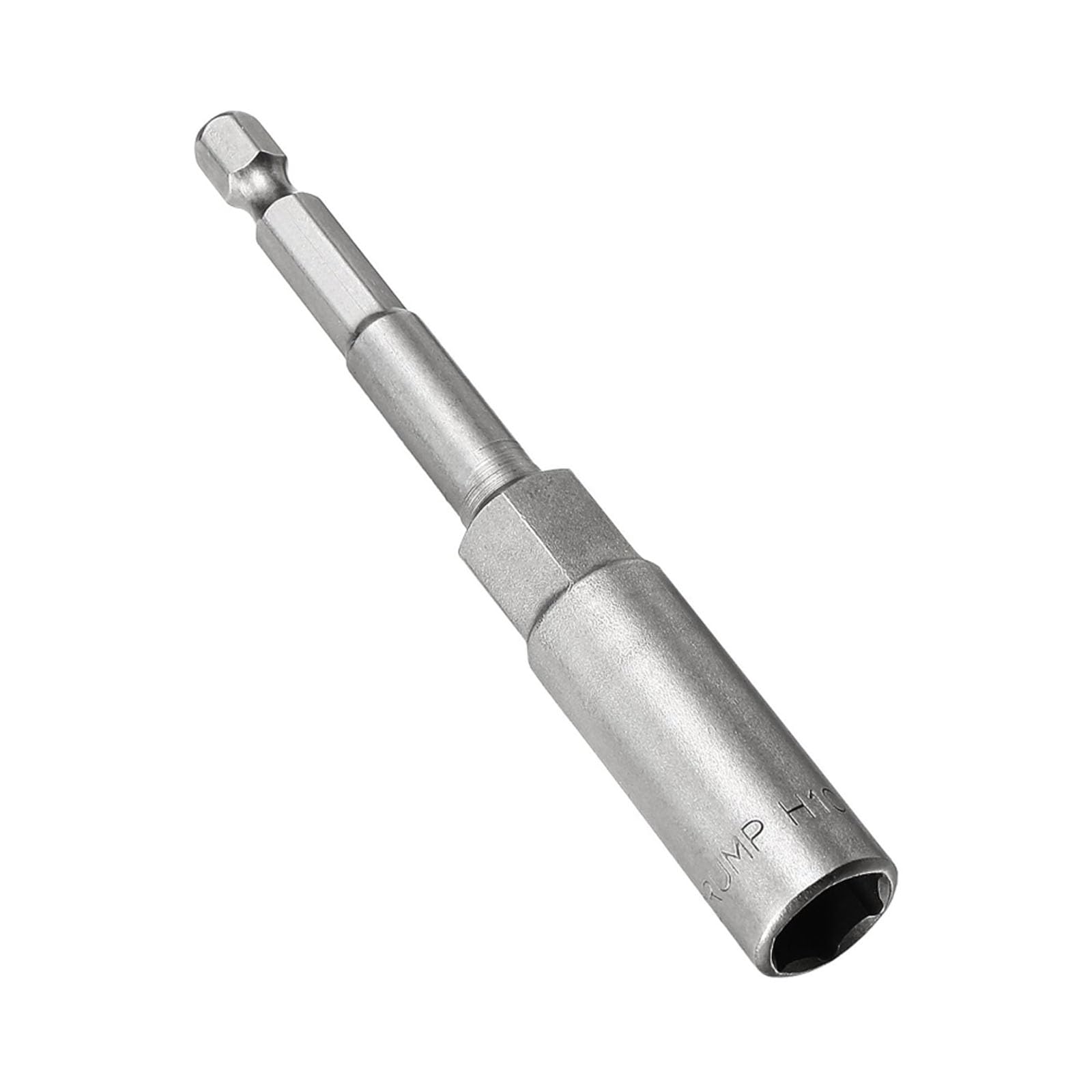 TOP-VIGOR 10mm Nut Setter Driver Drill Bit Set, 1/4 inch Hex Shank Quick Change, 100mm Length Metric Nut Driver Set for Woodworking, Auto Repairing, Machine Maintenance, Furnitures