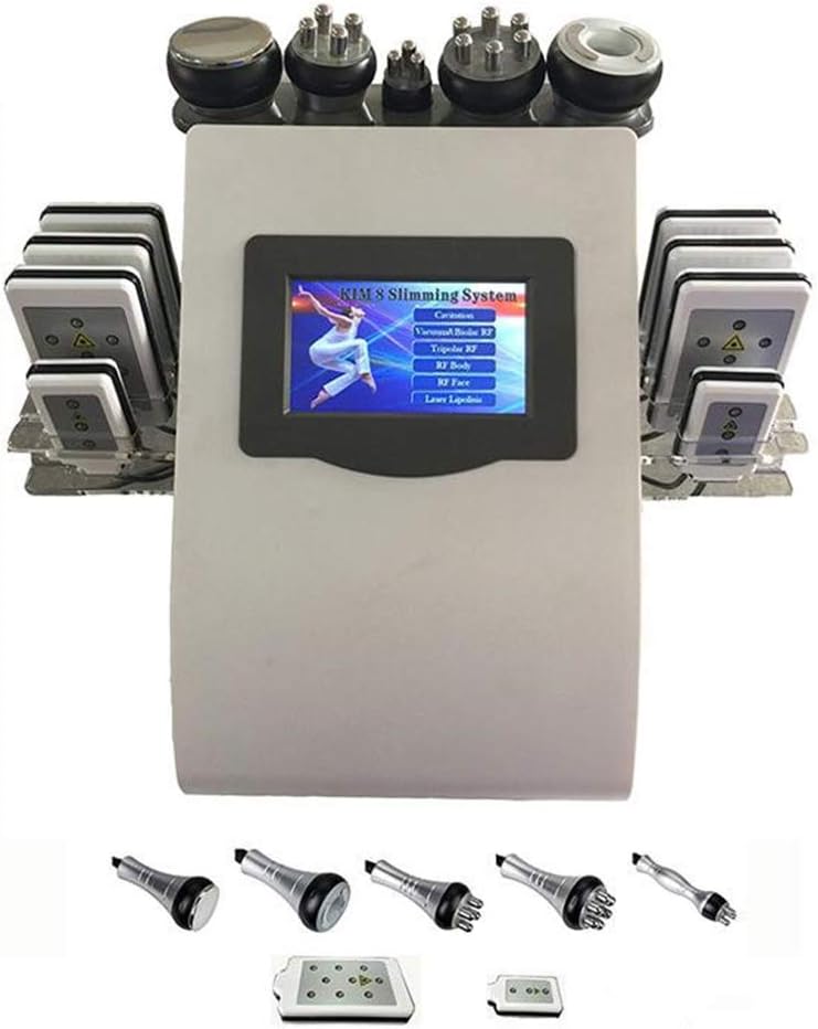 40k Ultrasonic liposuction Cavitation 8 Pads Laser Vacuum RF Skin Care Salon Spa Slimming Machine & Beauty Equipment