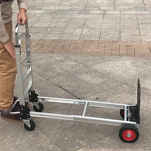 image for Eapmic 2 in 1 Folding Hand Truck Assisted Hand Truck Stair Climber Han