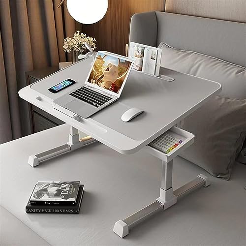 Taimi Laptop Desk for Bed, Adjustable Laptop Bed Tray Table, Portable