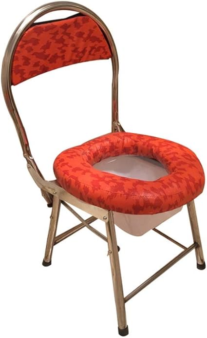 Toiletten Stuhl Edelstahl Toiletten Stuhl Der Einfache Altere Schwangere Frau Alteren Patienten Sitzenden Toiletten Stuhl Schemel Stuhl Faltet Klappbarer Toilettenstuhl Color B Amazon De Kuche Haushalt