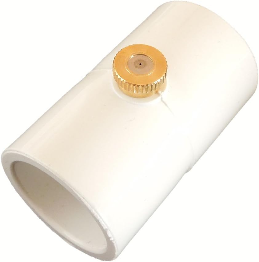 MrDrip PVC 1/2" Mist Coupling with .008 Brass Mist Nozzle