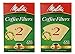 Melitta Cone Coffee Filter #2 100 Count- Natural Brown (Pack Of 2)