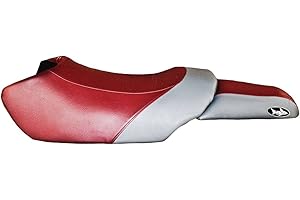 BlackTip Jetsports Seat Cover Compatible with Yamaha 1997-2000 Wave Runner GP 760/1997-1999 GP 1200/1998-2000 GP 800 (Burgundy/Dark Gray)
