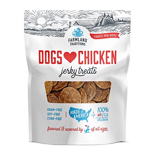 Farmland Traditions Filler Free Dogs Love Chicken Premium Jerky Treats
