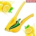Lemon Squeezer - Lemon Juicer / Citrus Squeezer 2-in-1 Premium Quality Aluminum Alloy Citrus Juicer, Manual Lemon Lime Squeezer by Kaitsy