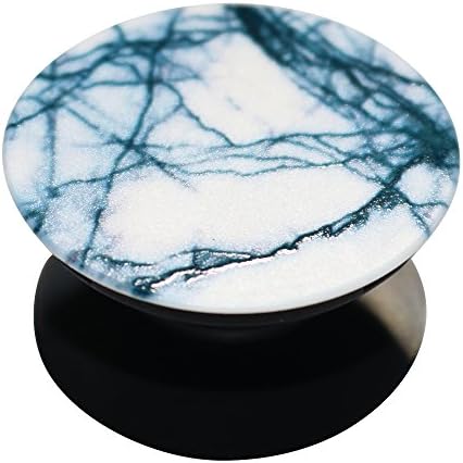 Baiza Goods Popsockets: Expanding stand and grip for smartphones and tablets-(White Marble)