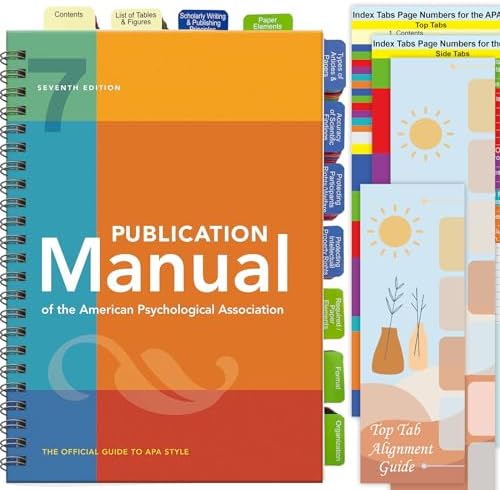 Amazon.com: Publication Manual (OFFICIAL) 7th Edition of the