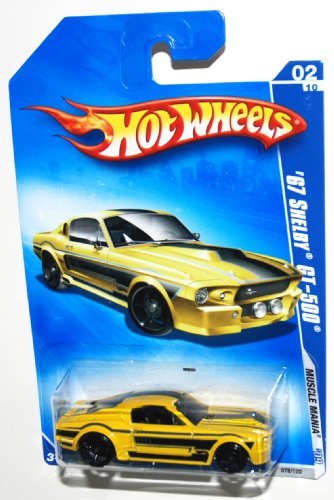 2009 Hot Wheels Muscle Mania, 1967 Shelby GT-500, 02 of 10, 078/190 (1 Each)