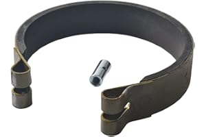 CPVNQMDG Go Kart Mini Bike 4'' Brake Band & Pin Kit For 4" Drum Fits For Go Cart ATV Mini Bike Brake Drum