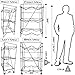 Future BuyZ 5 Gallon Water Bottle Shelf Rack Holder Stand Storage No Assembly Instant Set Up Stainless Steel Heavy Duty Collapsible Sturdy Durable Portable (3 Shelves)