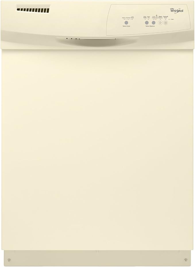 whirlpool dishwasher bisque color