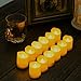 Novelty Place [Longest Lasting Battery Operated Flickering Flameless LED Votive Candles (Pack of 96)