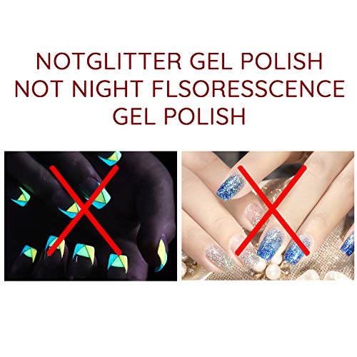 PRETTY PAL Opal Gel Polish LED UV Sparkle Glitter Color Nail Polish