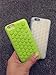iAnko 3322687 Decompression Bubble Wrap Shell Puchi Soft Silicone Phone Case for Apple Iphone 5 5s - White