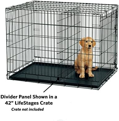 crate divider with opening