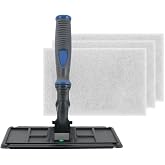 XERO Blue Techno Pad Window Cleaning Kit with White Scrub Pads